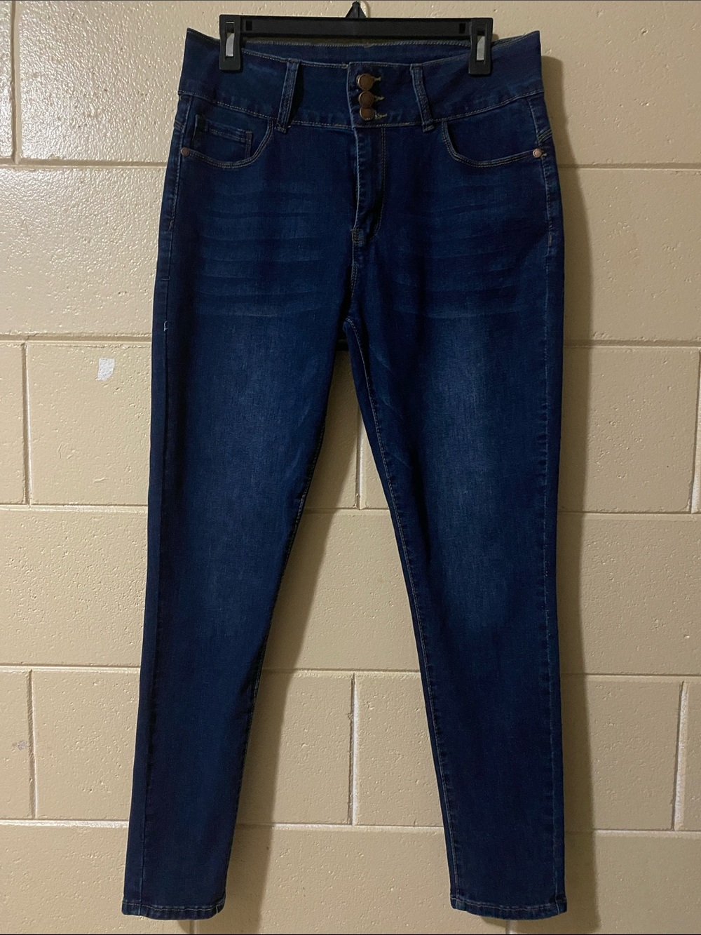 BAMBOO Dark Blue Women’s Skinny Jeans